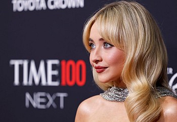 Blonde Bombshell Sabrina Carpenter Stuns in Revealing Dress at TIME100 Next!