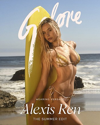 Alexis Ren Unleashes Her Perfect Bikini Body: August Issue of Galore Will Blow Your Mind