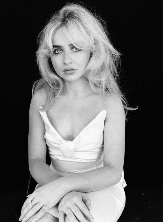 Sabrina Carpenter’s Beautiful and Leggy Appearance in W Magazine