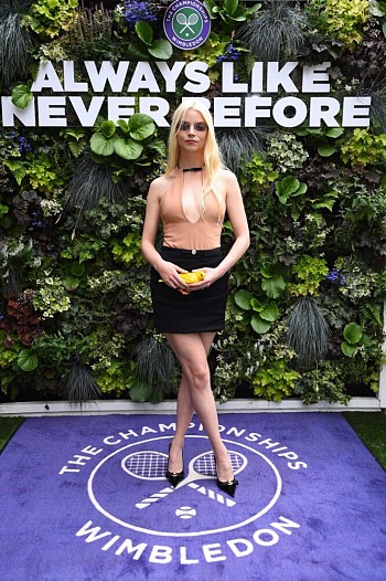 Sexy Anya Taylor-Joy Flaunts Killer Legs and Cleavage at Wimbledon!