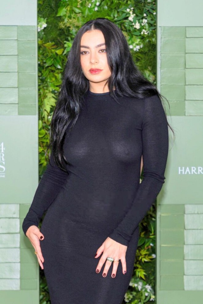 Charli XCX’s Sexy, See-Through Black Dress Leaves Little Uncovered at WSJ Event